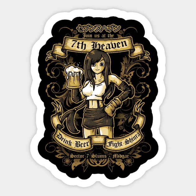 7th Heaven Sticker by LetterQ